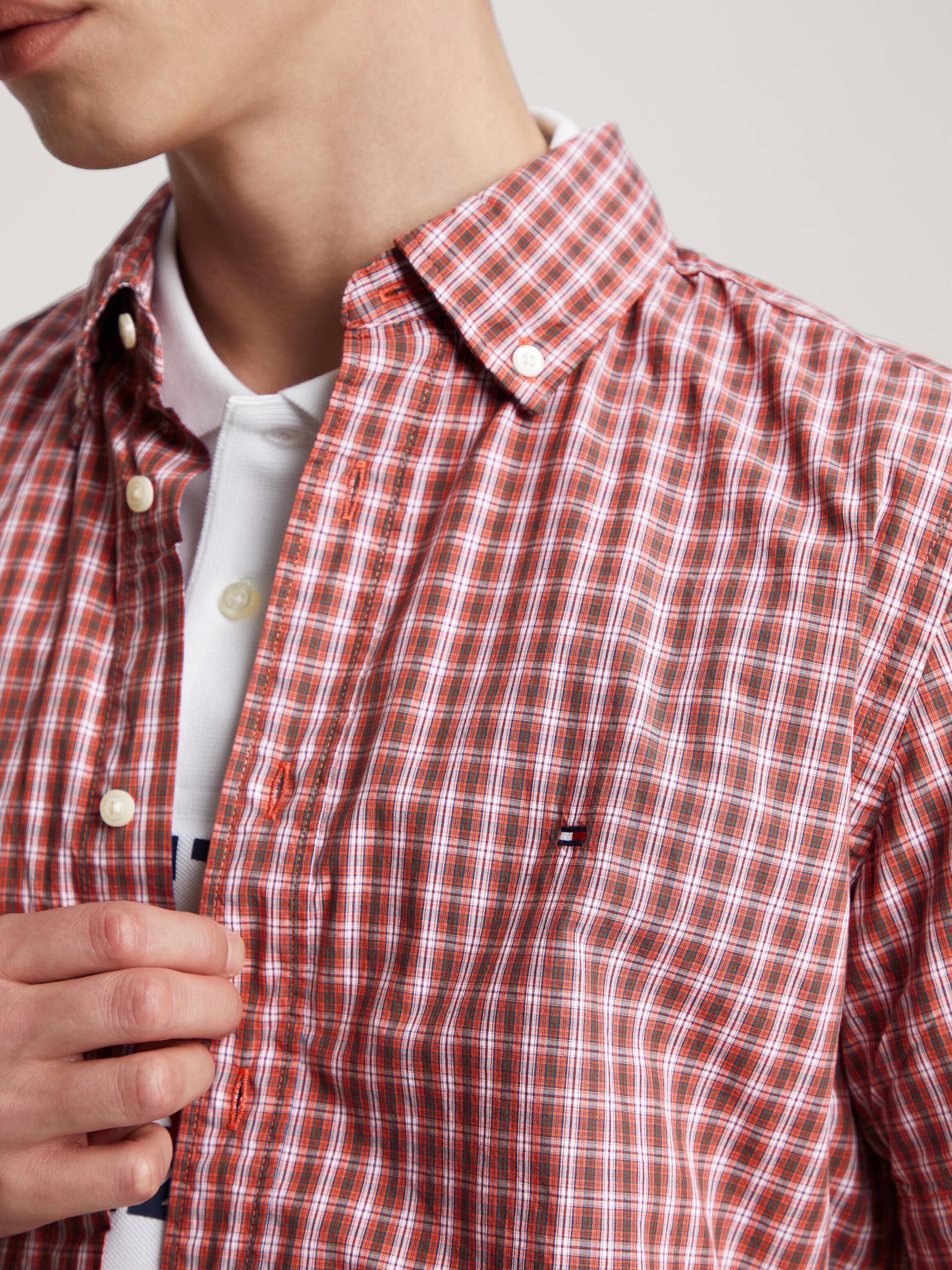 Mens checked clearance shirts short sleeve