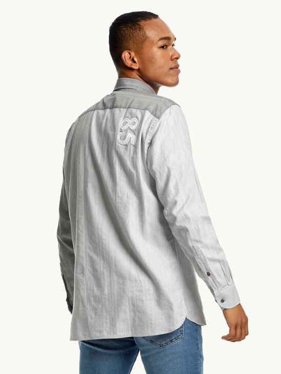 CREST LOGO RELAXED FIT SHIRT