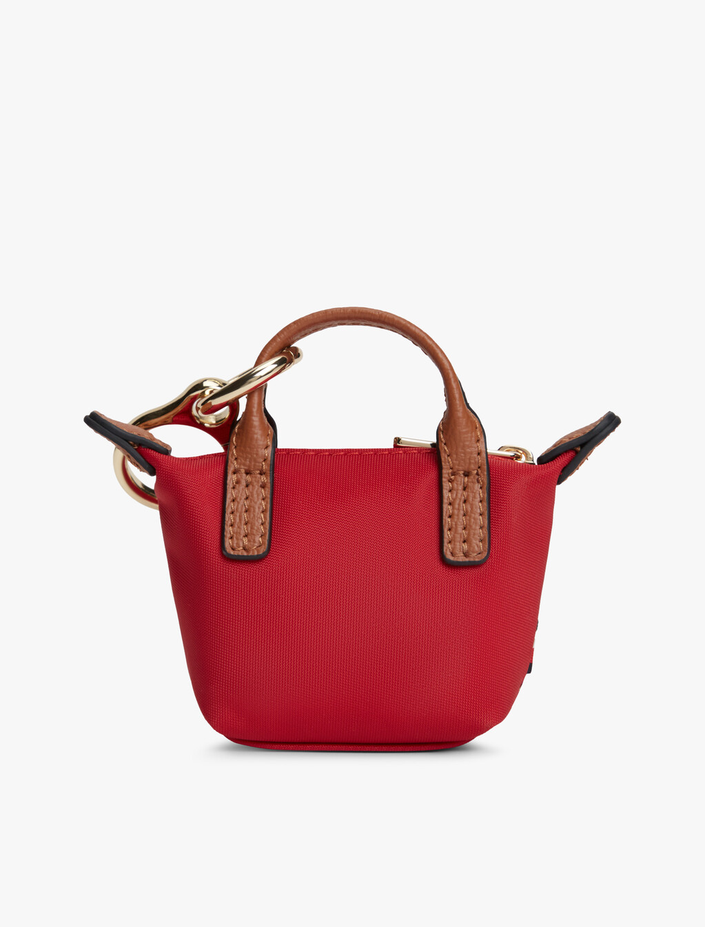 Tote Bag Keyring Pouch Charm, Primary Red, hi-res