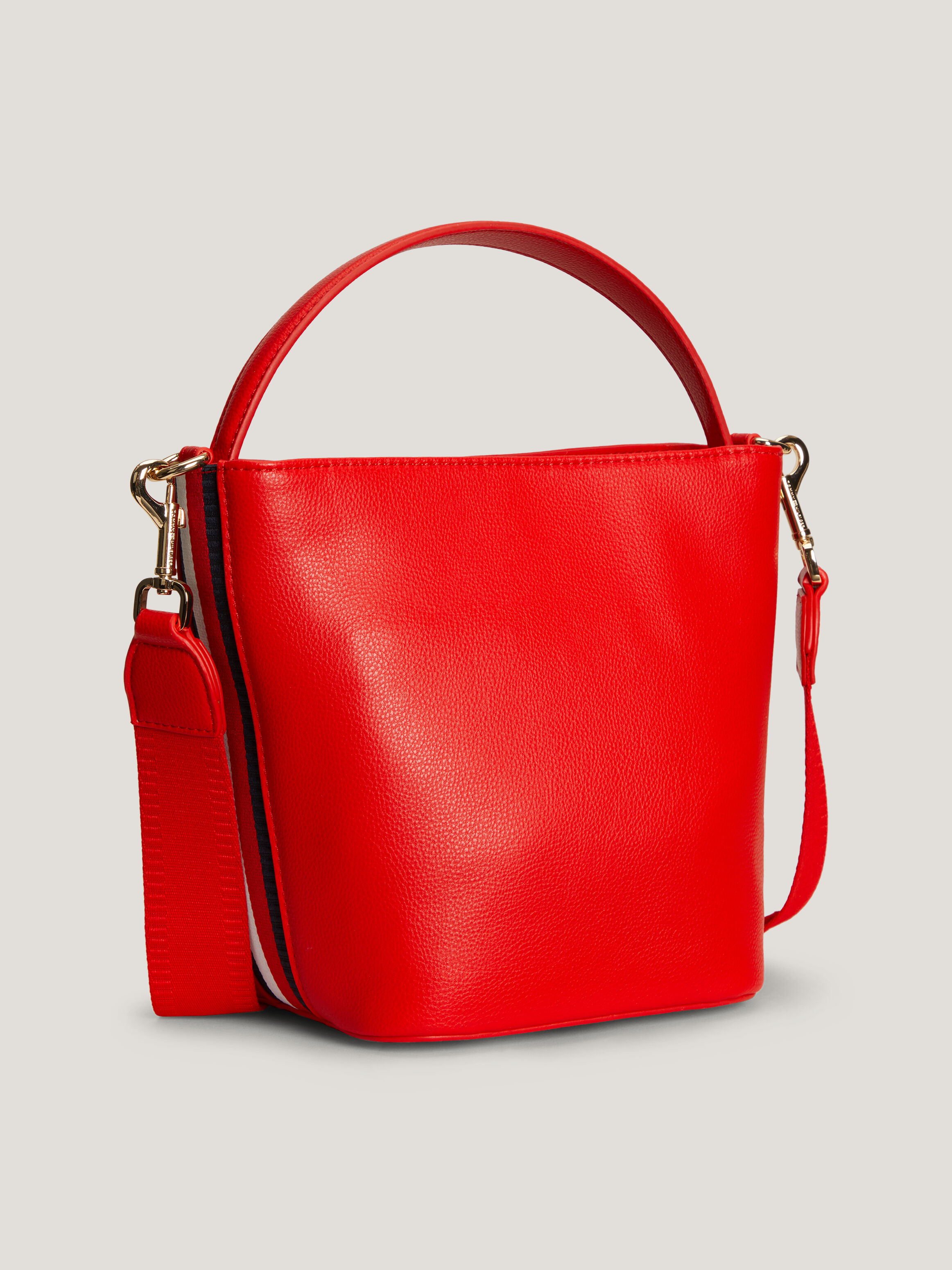 Red bucket bag clearance
