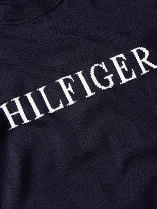 LOGO EMBROIDERY CREW NECK JUMPER