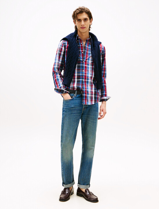 Flex Poplin Heritage Check Shirt