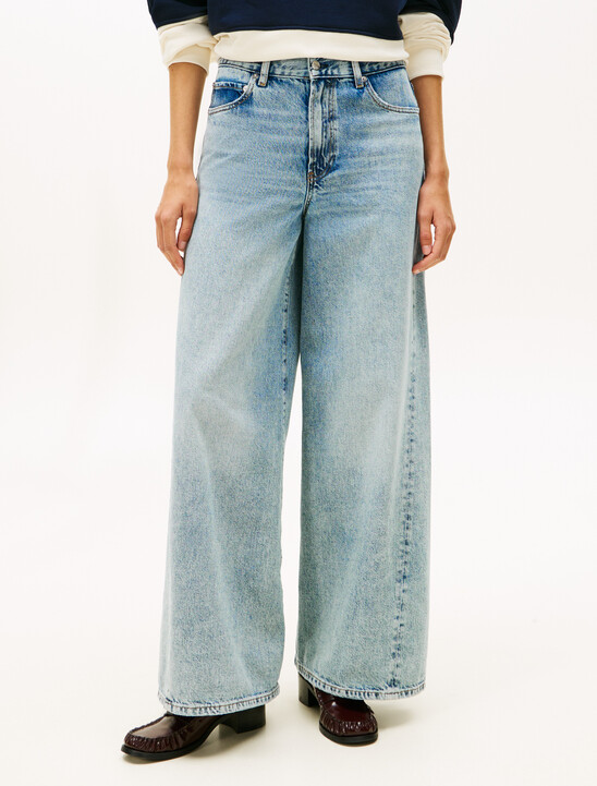 Twist '70s High Rise Wide Leg Jeans