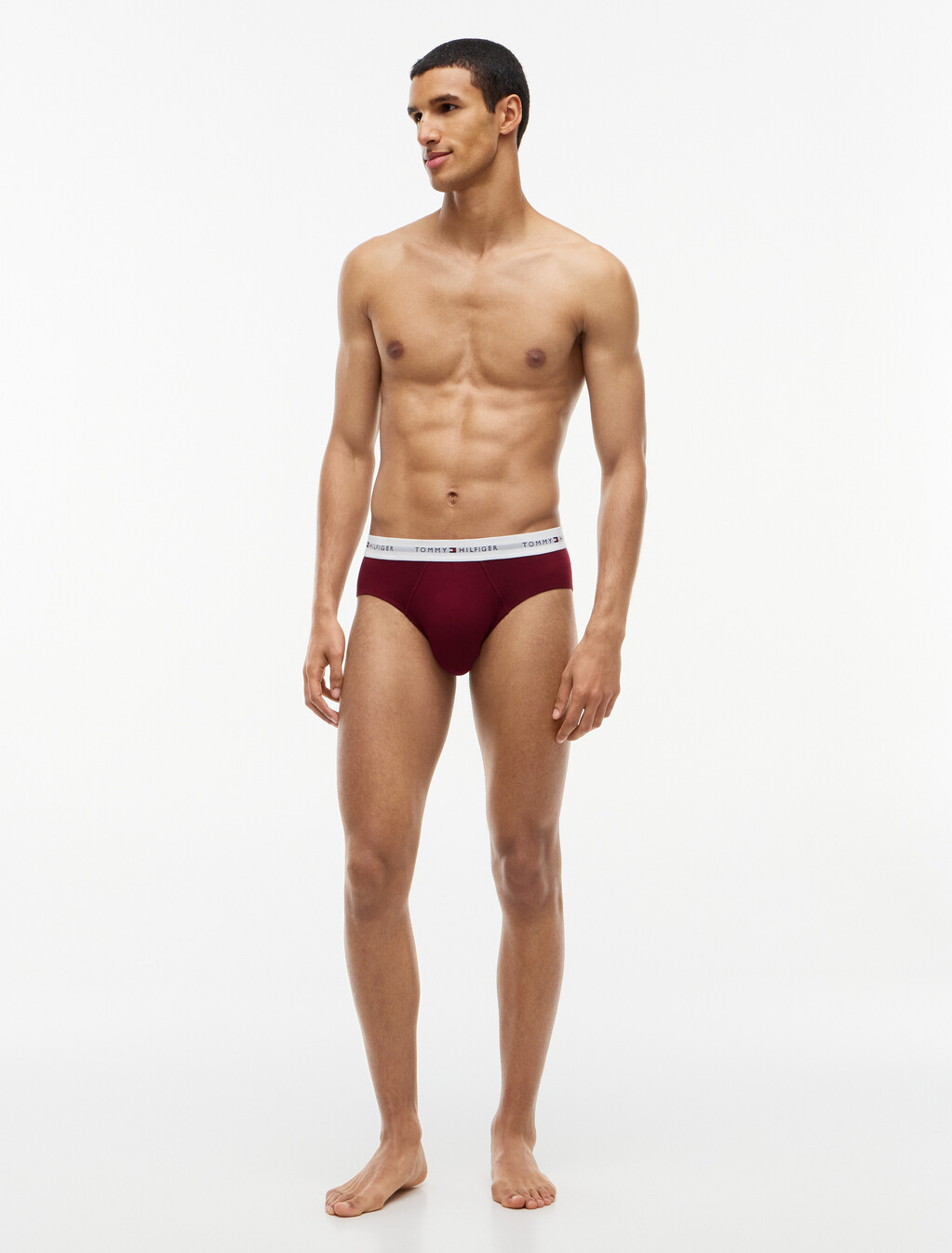 3-Pack Signature Logo Waistband Briefs, Opulent Blue/Burgundy/Blue Spell, hi-res