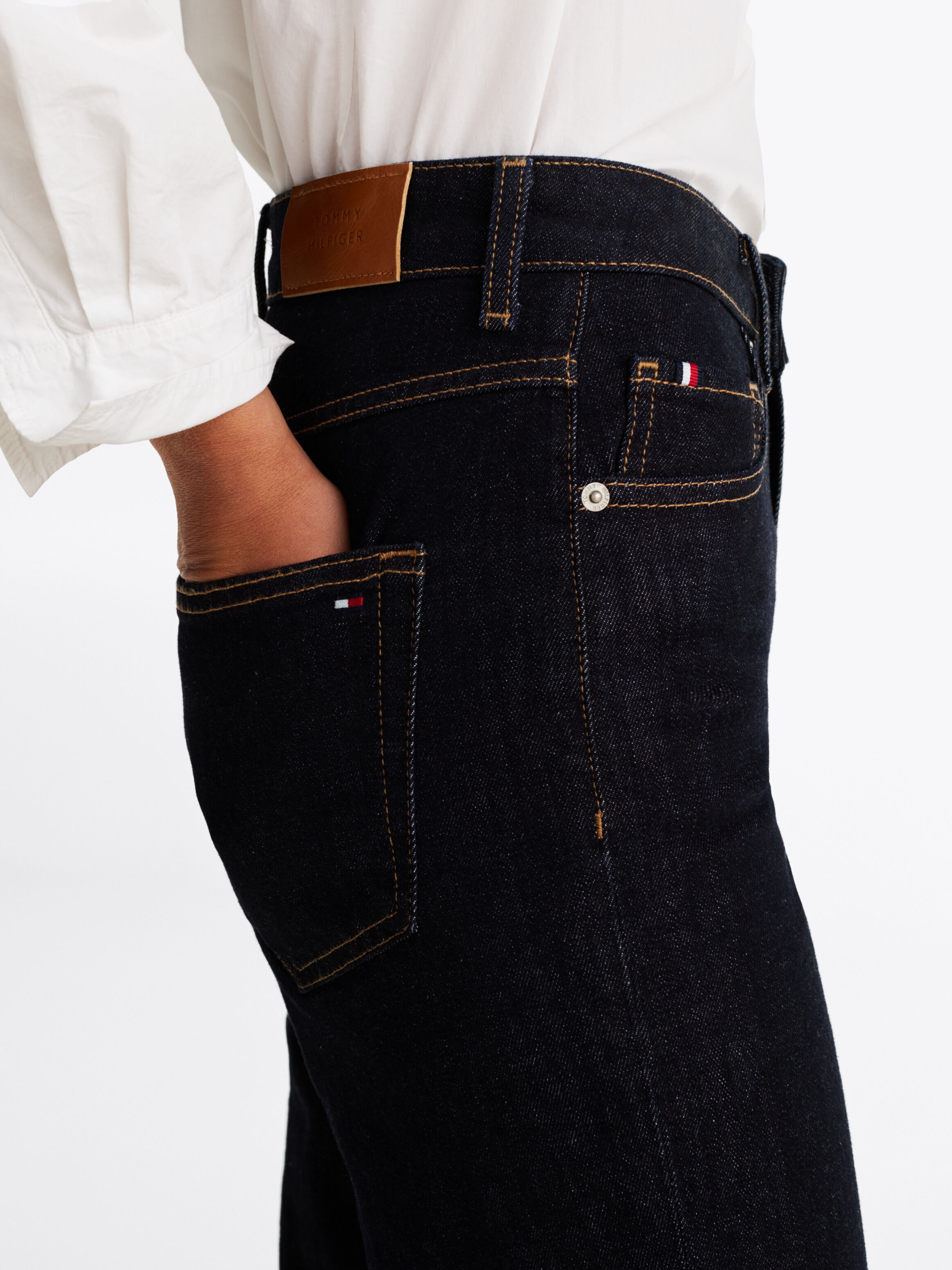 Tommy Hilfiger Classic Straight Rinse Wash Jeans in Nos Rinse