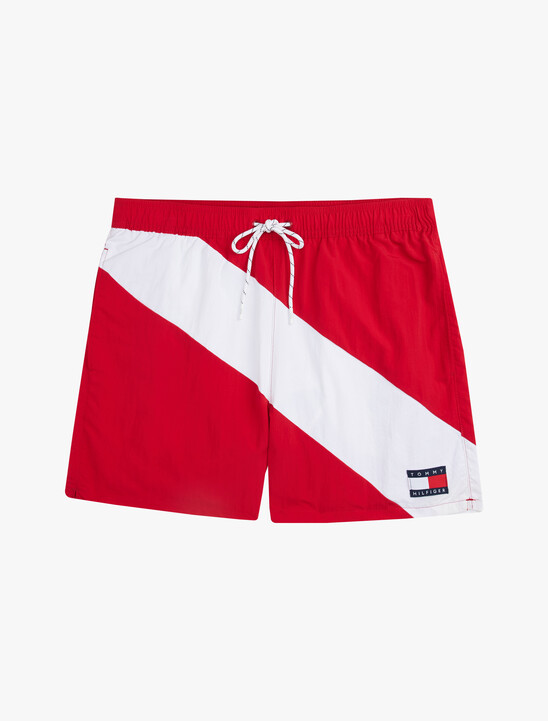 Mid Length Swim Trunks