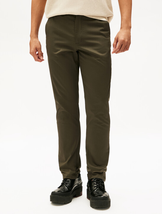 Cotton Satin Denton Woven Pants
