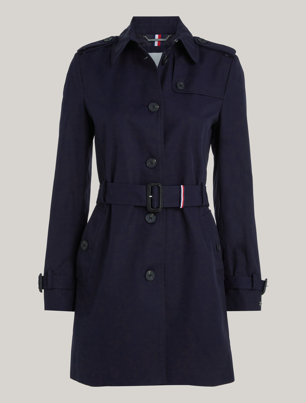 Heritage Single Breasted Trench, MIDNIGHT, hi-res
