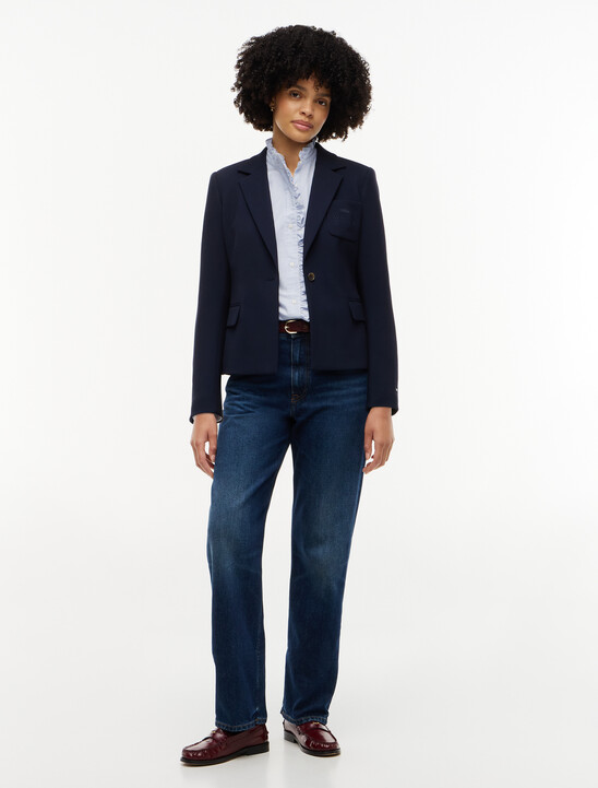 Slim Fit Single Breasted Blazer