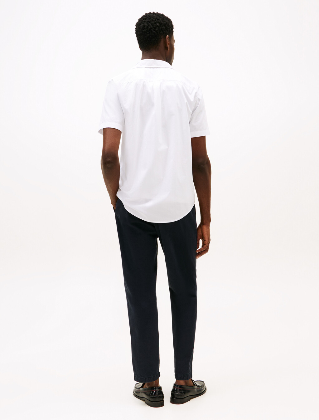 Regular Fit Short Sleeve Shirt, Optic White, hi-res