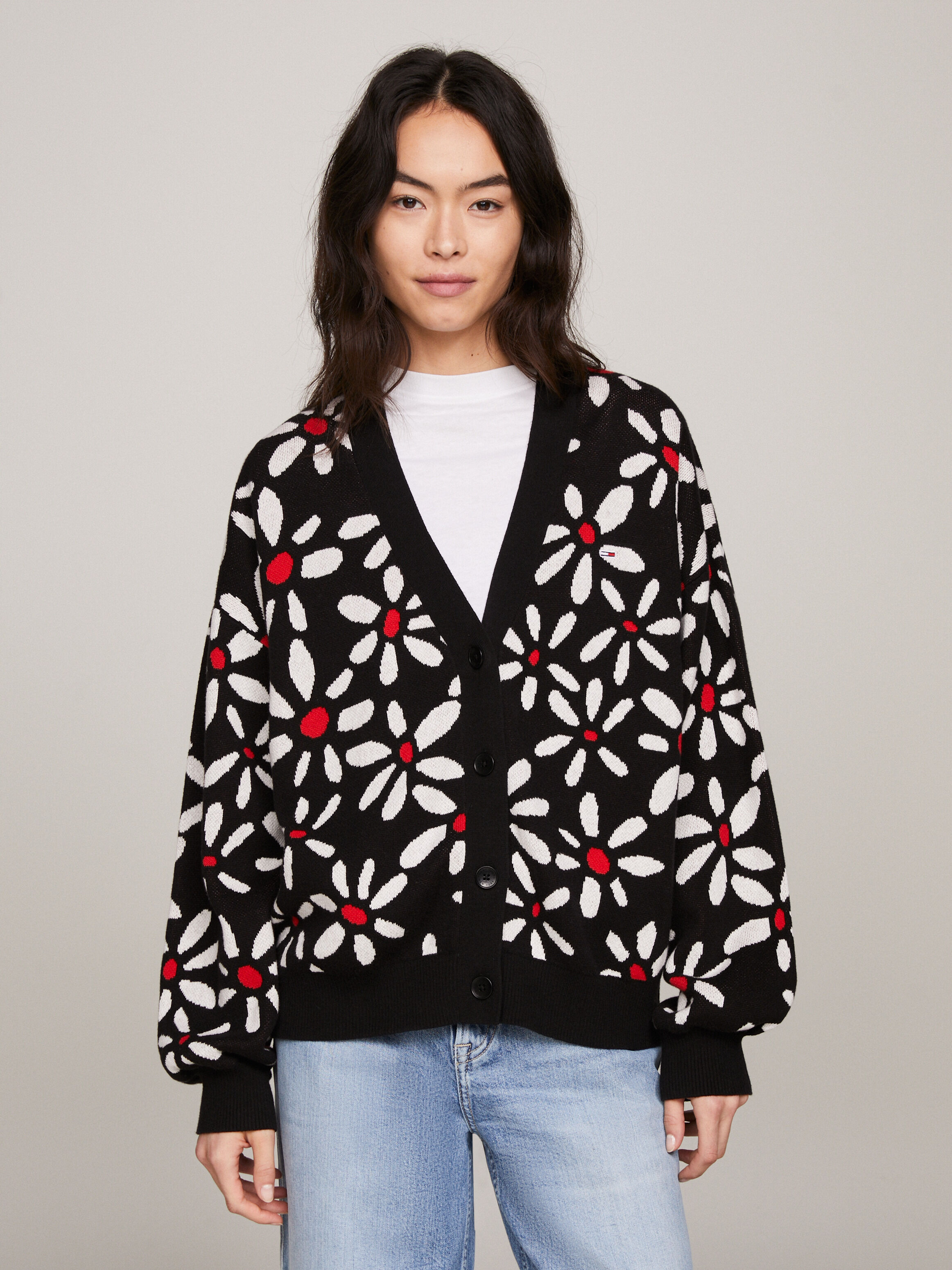 White floral cardigan online
