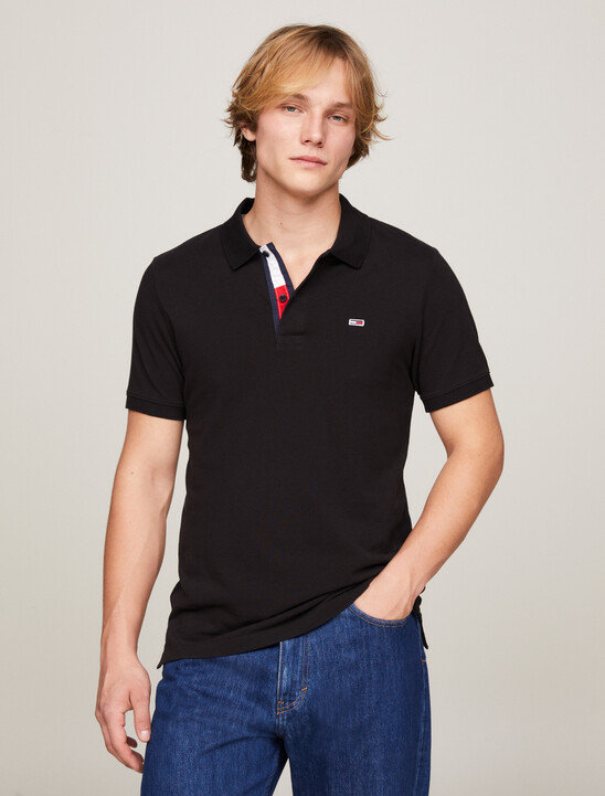 Tommy Jeans Flag Slim Polo