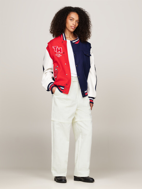 Tommy x Mercedes F1 x CR Logo Zip-Off Chinos