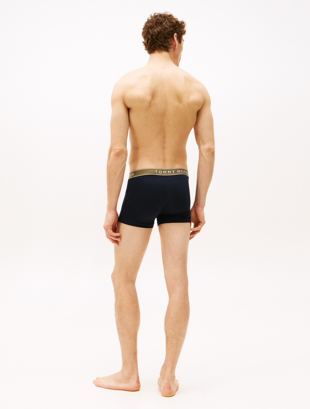 3-Pack Logo Waistband Trunks, Unt Olv/Nvue Grn/Grvty Grn, hi-res