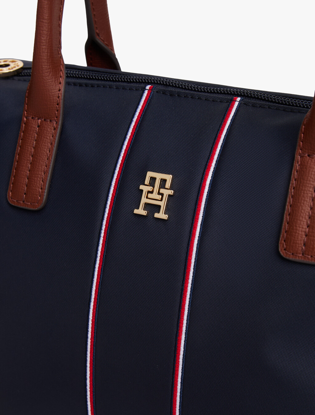 Corporate TH Monogram Crossbody Tote Bag, Space Blue Corp, hi-res