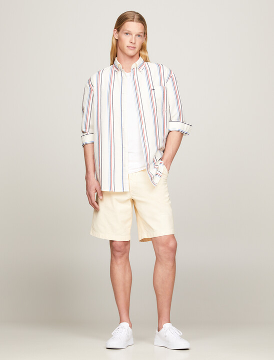 Gabardine Bermuda Chino Shorts