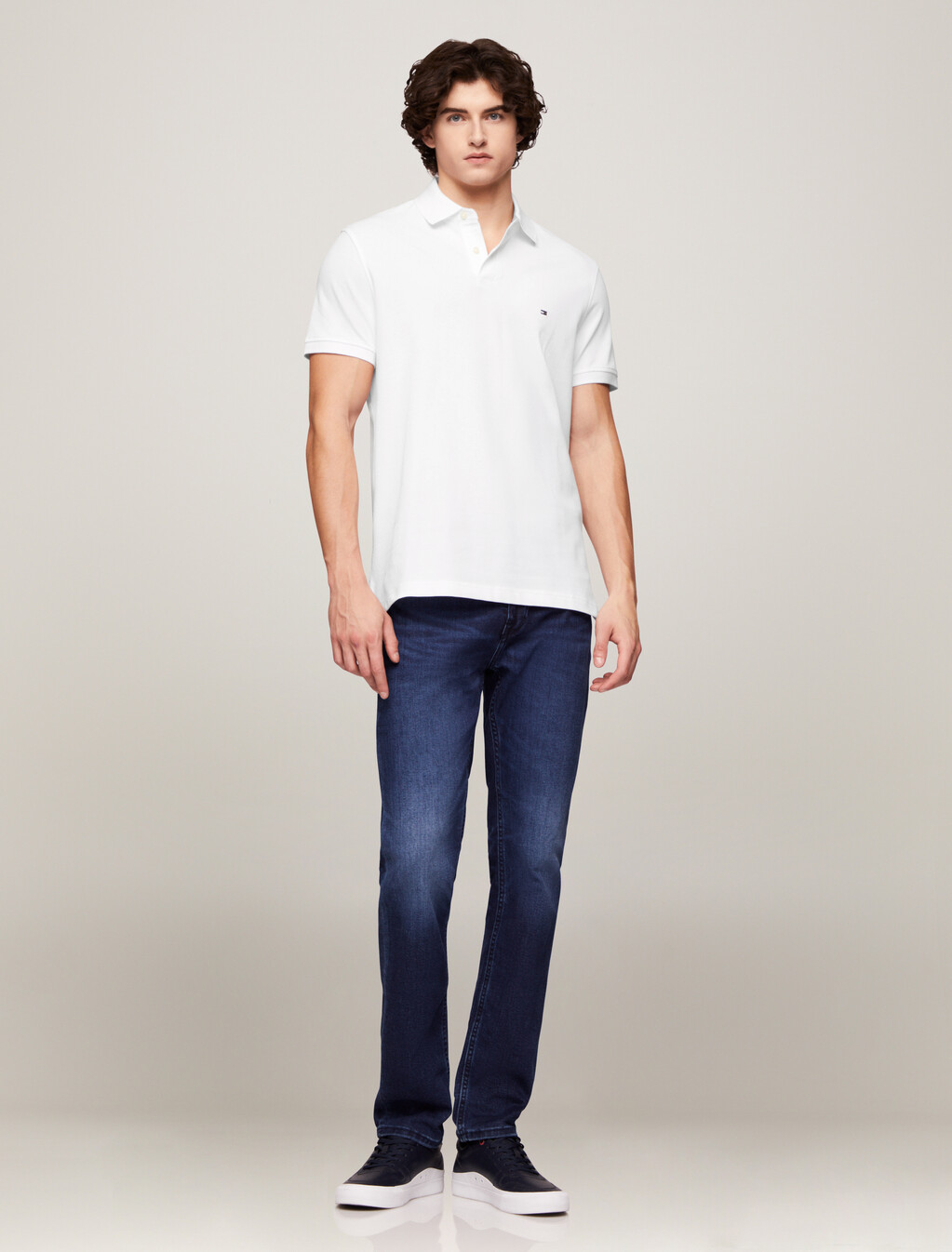 1985 Collection Regular Fit Polo, White, hi-res
