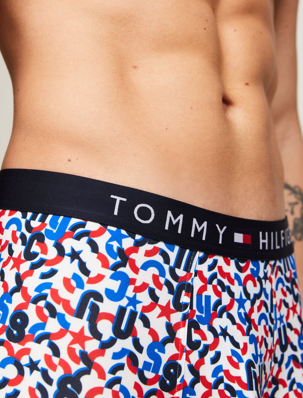 Th Original Print Logo Waistband Trunks, Nyc Conversational, hi-res