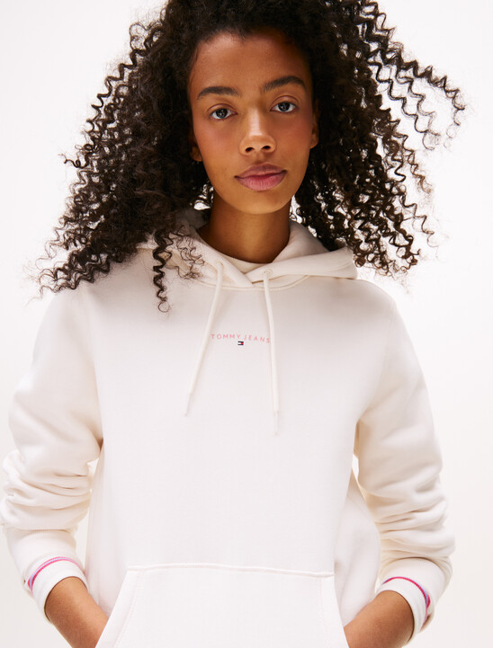 Linear Logo Fleece Hoody