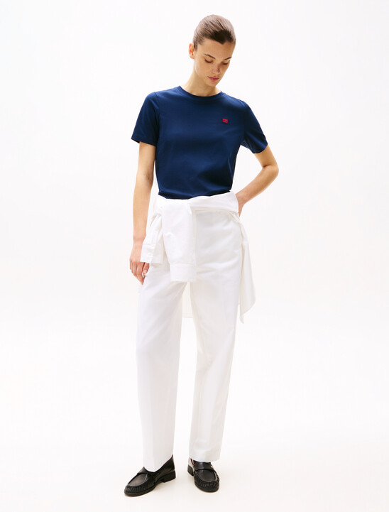 Contrast Flag T-Shirt