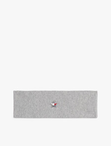 Tommy Girl Star Logo Headband, Grey Melange, hi-res