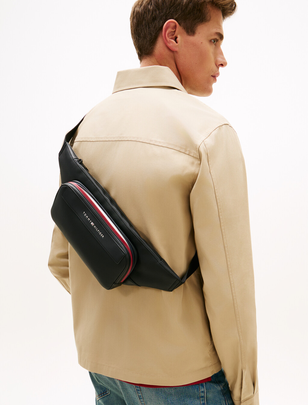 Foundation Bumbag, Black, hi-res