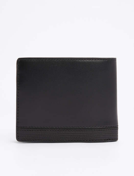 TH Business Leather Coin Pocket Wallet
