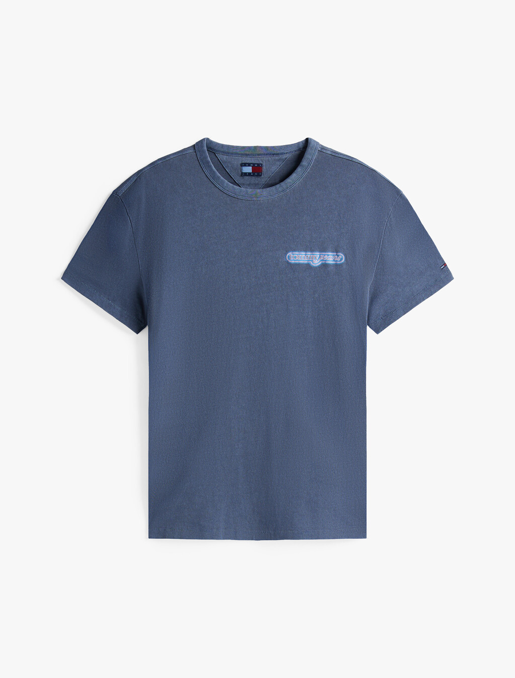 Novelty Fair Print T-Shirt, Dark Night Navy Coney Island, hi-res