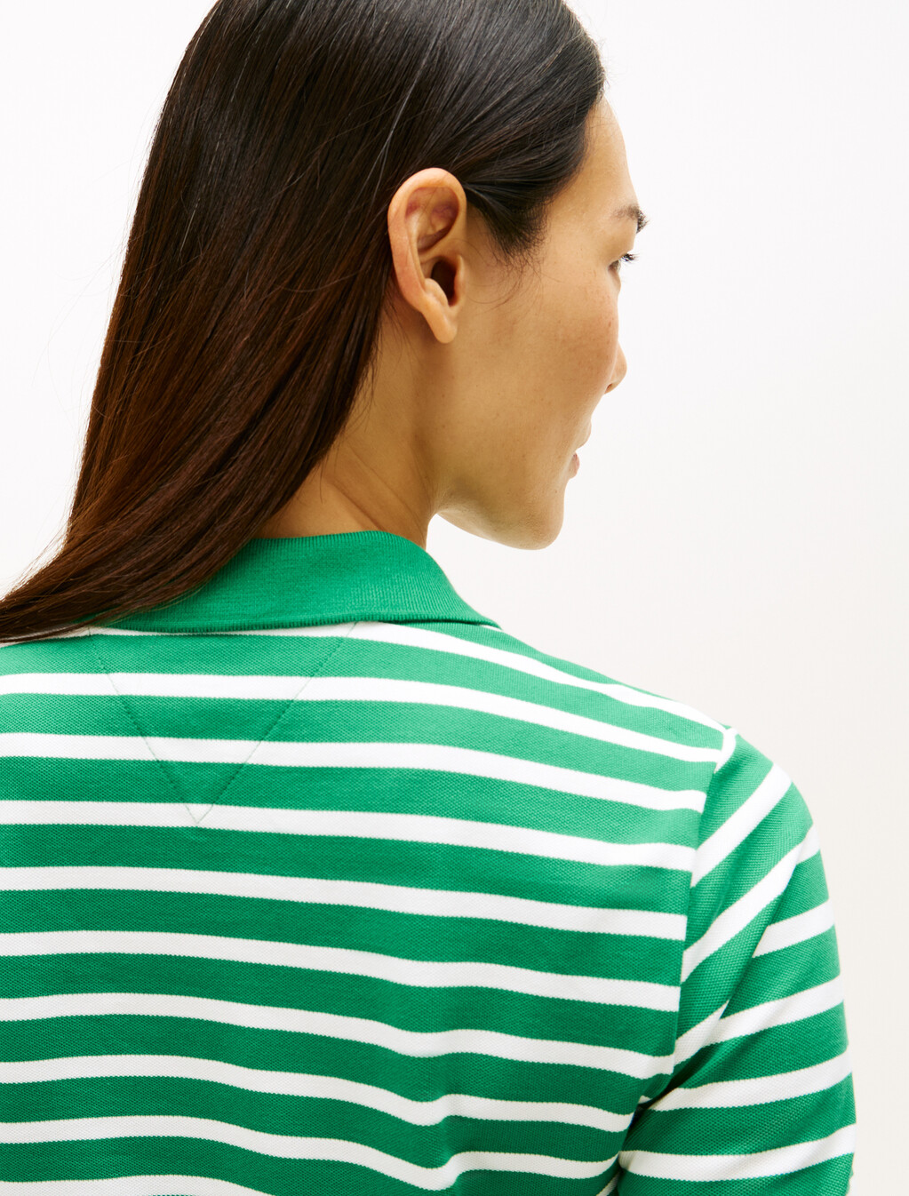 1985 Collection Flag Embroidery Regular Polo, Nouveau Green / Ecru Stp, hi-res