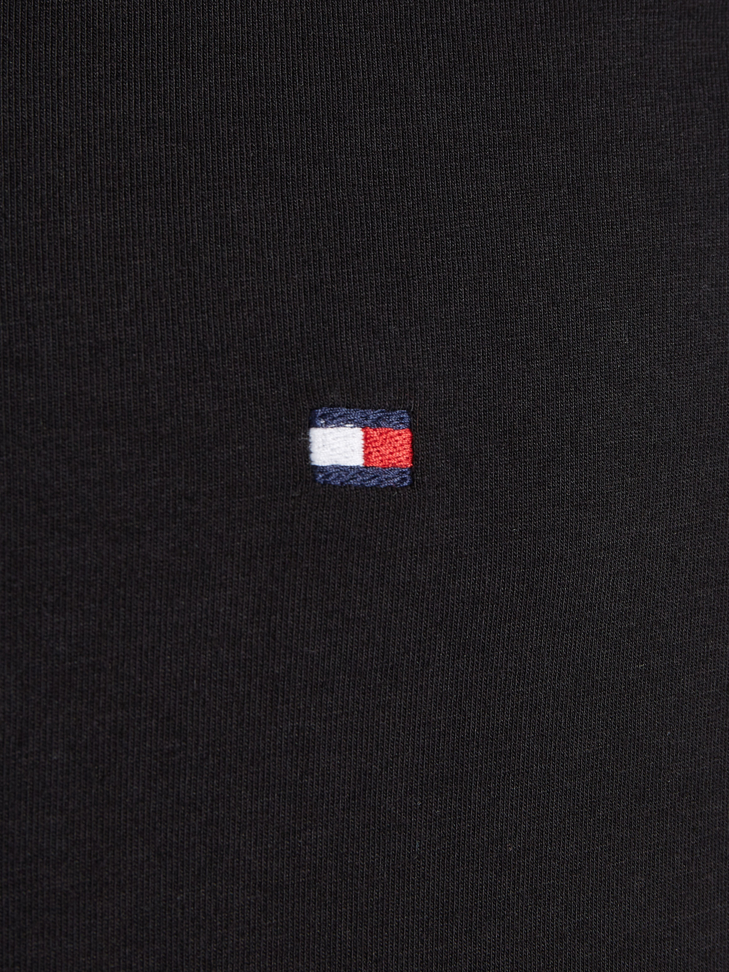 Tommy Hilfiger Core Stretch Slim V Neck T Shirt in Black