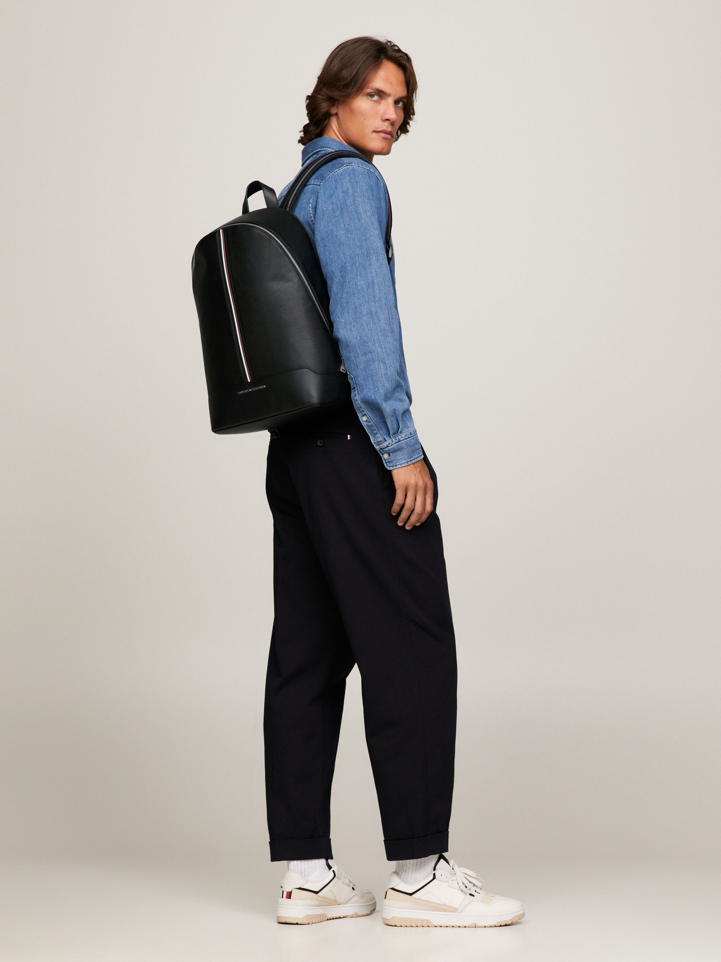 Mens backpack tommy discount hilfiger