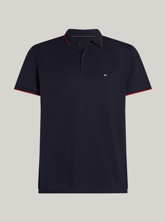 Regular Tipped Jersey Polo Shirt