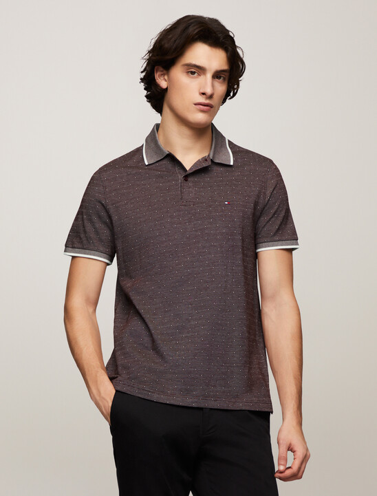 Interlock Micropattern Organic Cotton Polo