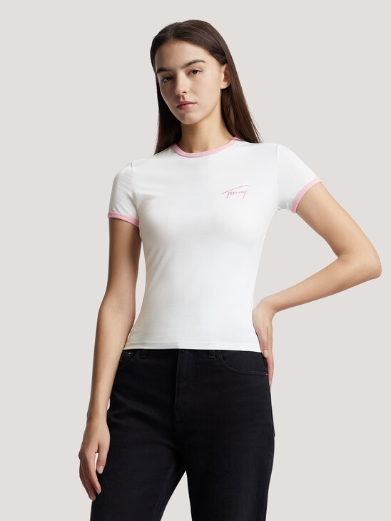 Tommy Hilfiger Women's Christa T-Shirt - Classic White