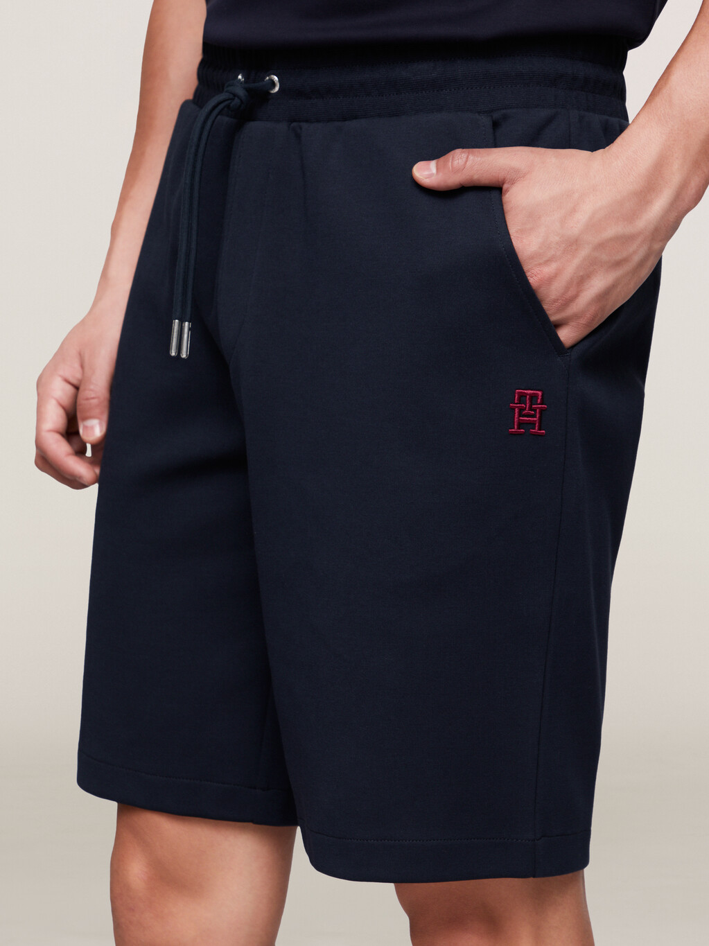 TH Monogram Sweatshorts, Desert Sky, hi-res