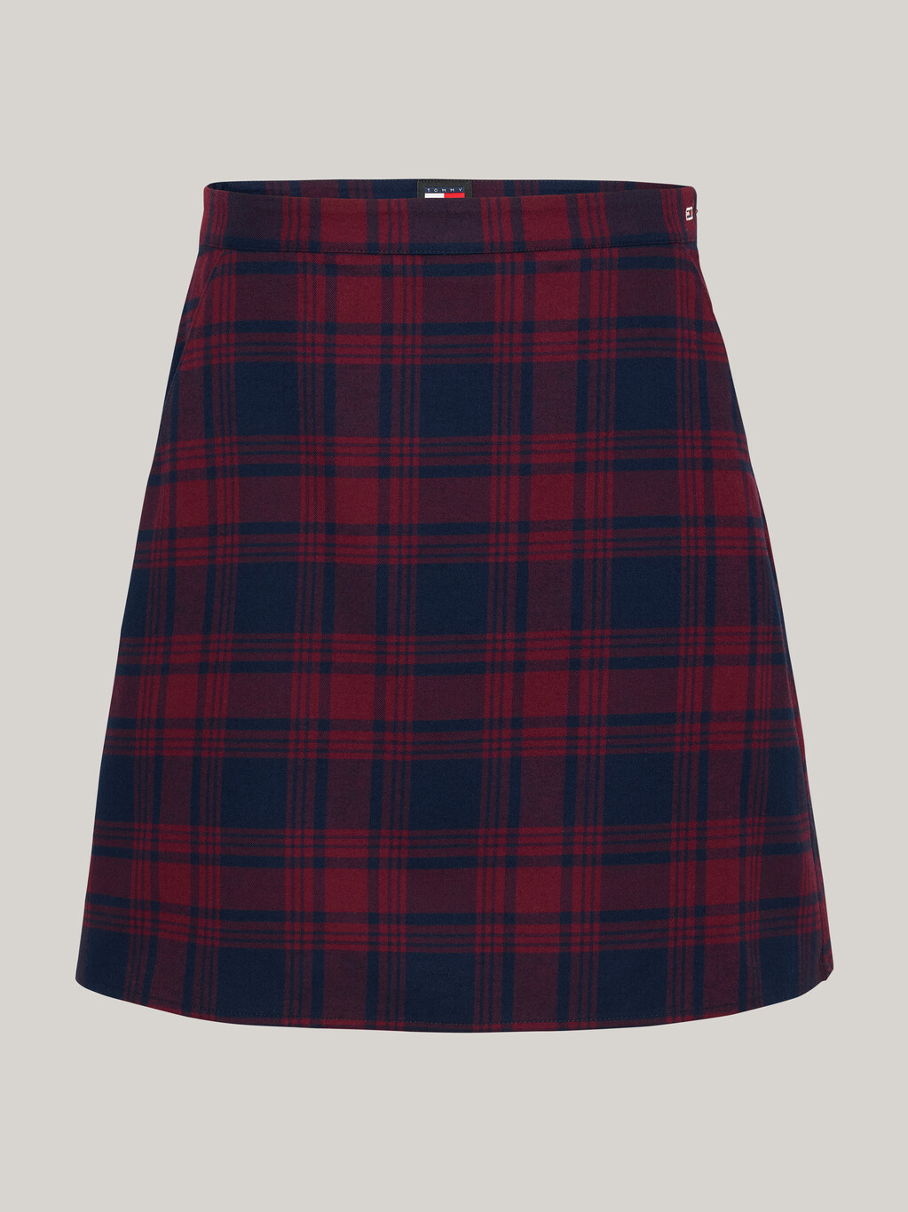 Tartan Check Mini Skirt, Rouge Winter Check, hi-res