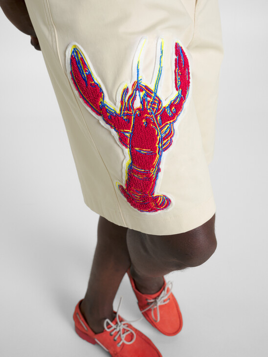 Tommy Hilfiger X Andy Warhol Lobster Bermuda Shorts
