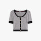 Black Stripe/Ecru