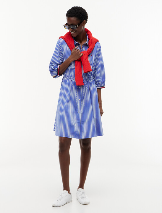 Poplin Relaxed Shirt Dress
