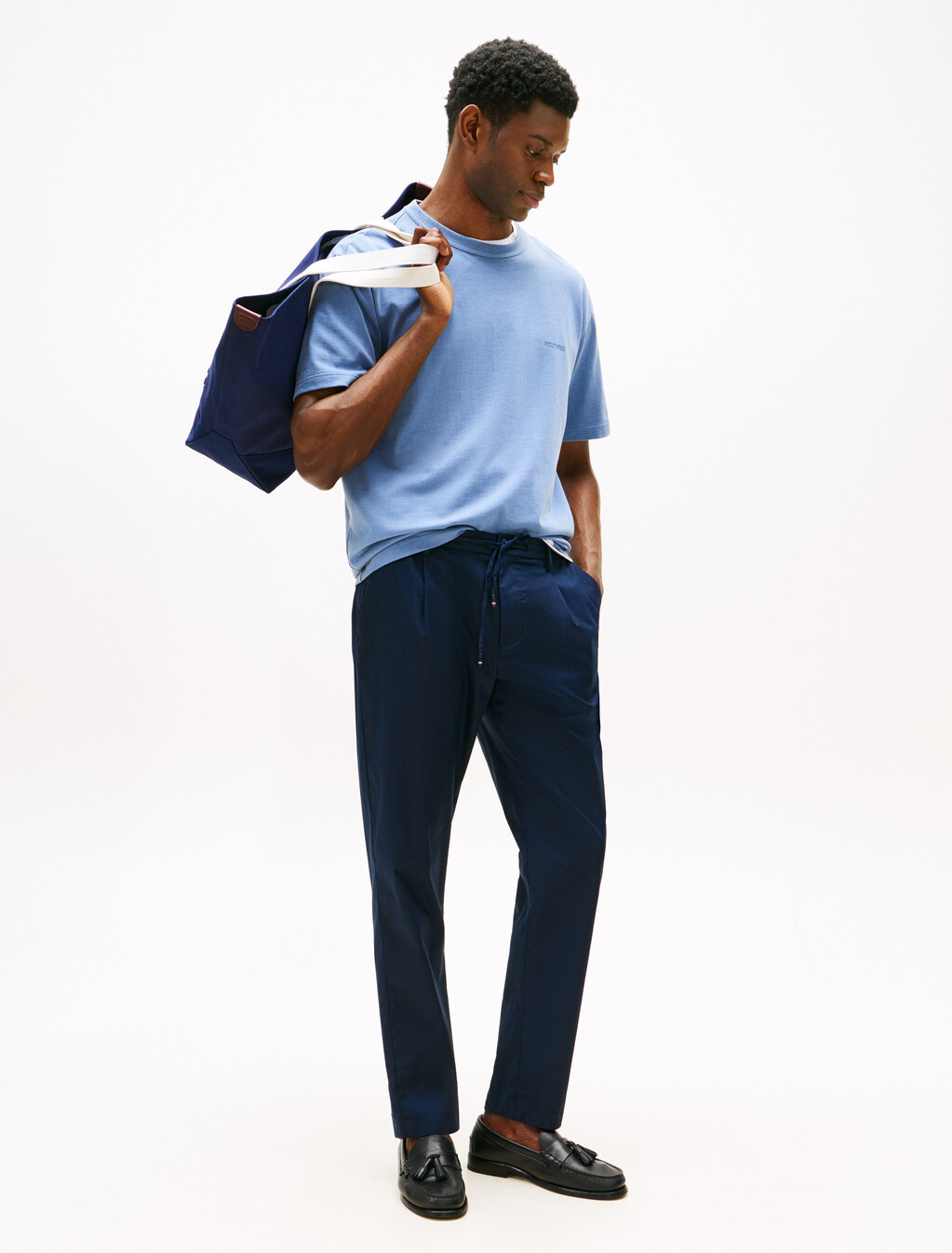 Essential T-Shirt, Brisk Blue, hi-res