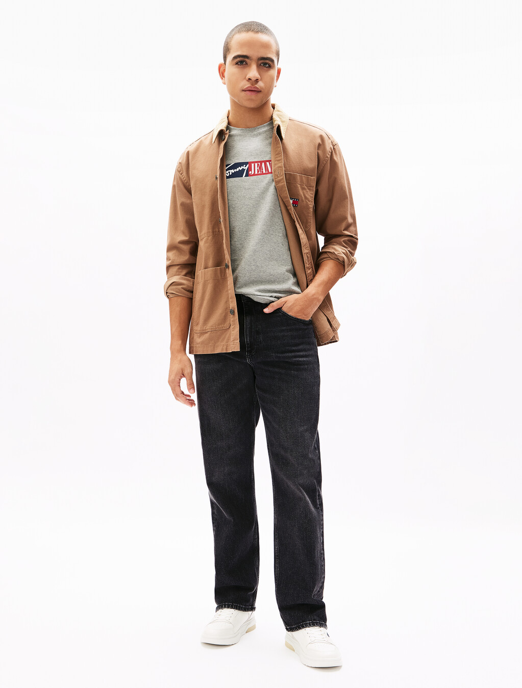 Faded Otis Straight Jeans, Denim Black, hi-res