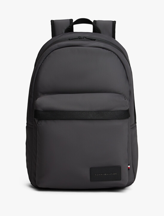 Textile Logo Patch Dome Backpack