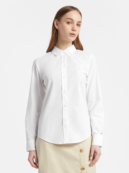 ORGANIC COTTON MONOGRAM REGULAR SHIRT