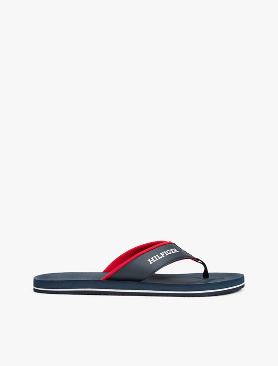 Logo Padded Strap Flip-Flops