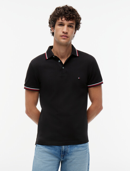 Tipped Slim Polo