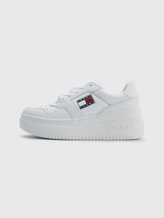 RETRO FLATFORM BASKETBALL TRAINERS