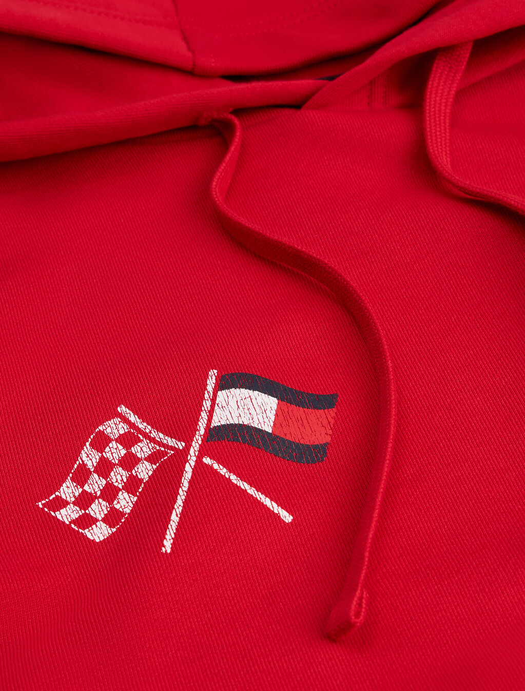 TH x Cadillac Formula 1&reg; Team Back Graphic Hoody, Red, hi-res