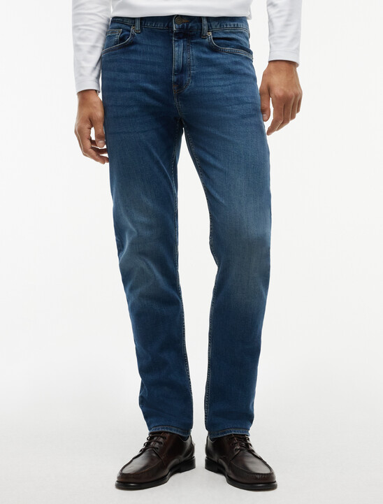 Bleecker Mid Blue Slim Jeans