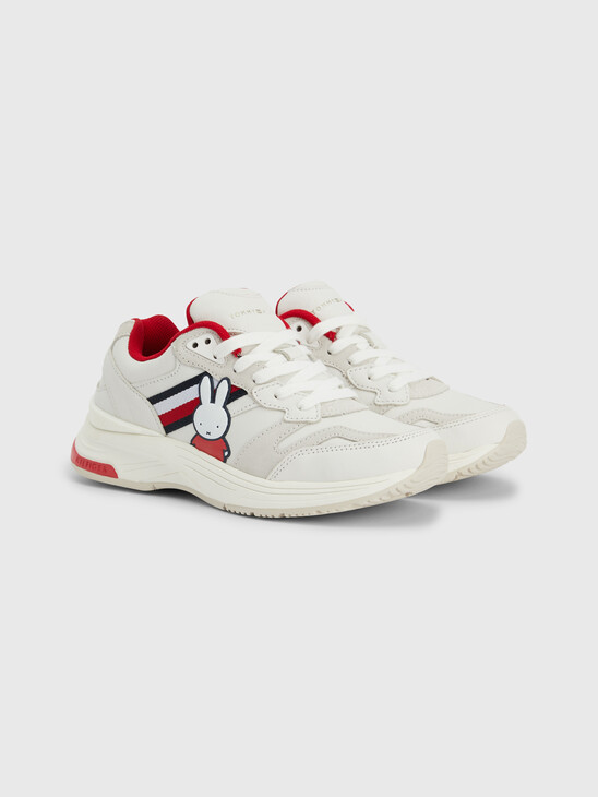 TOMMY X MIFFY LEATHER TRAINER