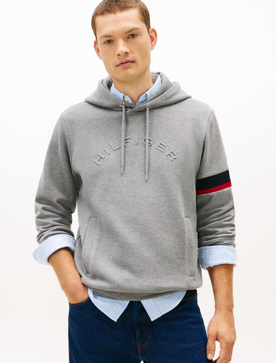 Stripe Panel Insert Hoodie